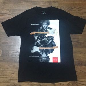 Jimi Hendrix short sleeve band tee